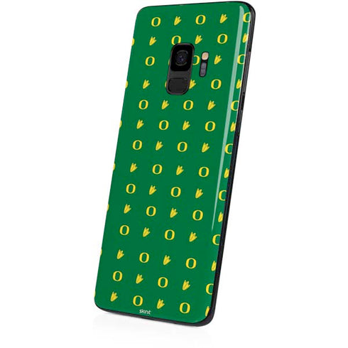 University of Oregon Pattern Galaxy S9 Skin